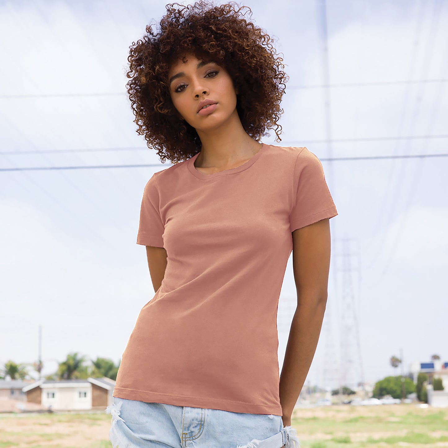 Women's Cotton Tee | Next Level® 3900 Soft