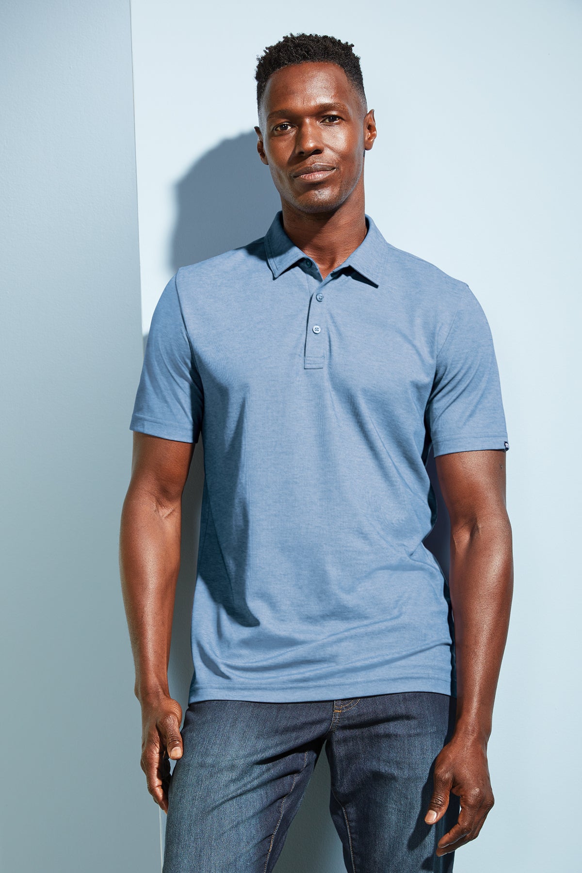 Custom Oceanside Heather Polo | TravisMathew® TM1MU412