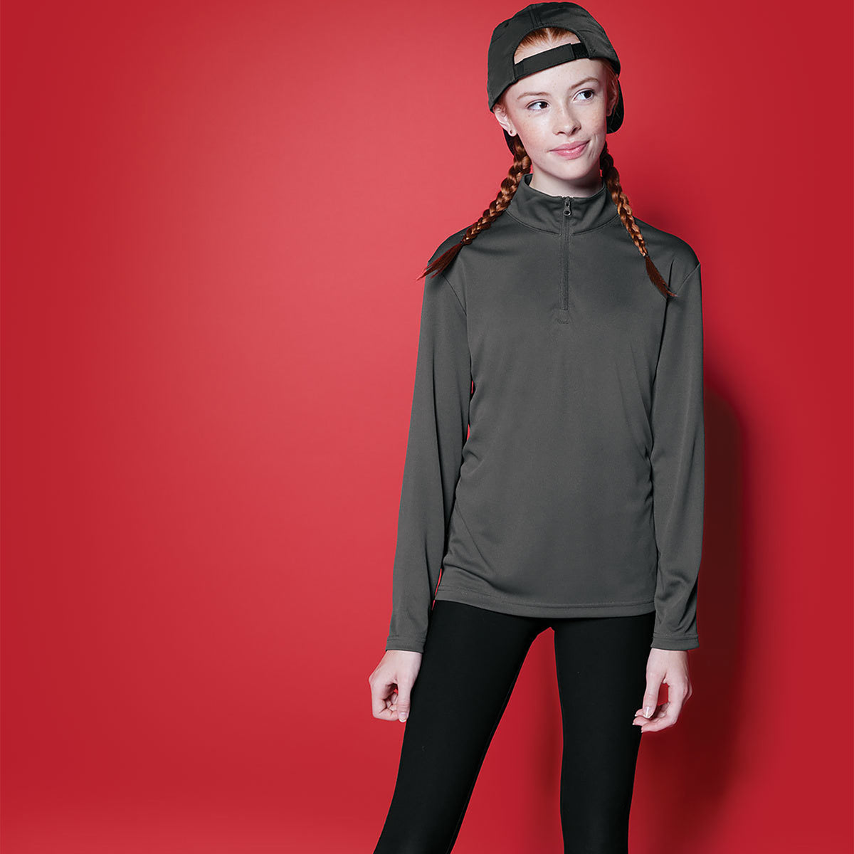 Custom Youth Quarter-Zip Pullover | Sport-Tek® YST357 PosiCharge® Competitor™