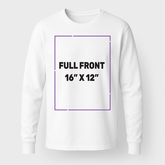 Custom Long Sleeve T-Shirt | Nike® NKBQ5230 Dri-FIT