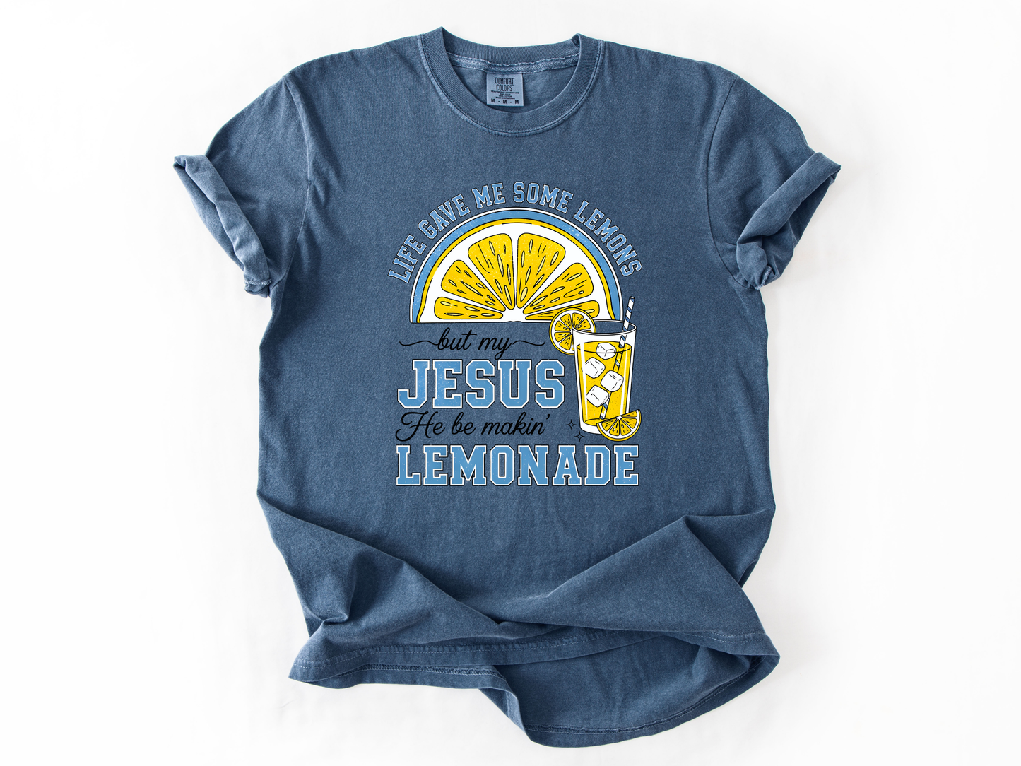 Jesus Makes Lemonade Shirt, Faith Apparel Christian Tee, Vintage Style Child of God T-Shirt, Forrest Frank Inspired Gift for Her