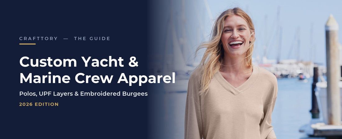 Custom yacht and marine crew apparel 2026 guide — CraftTory
