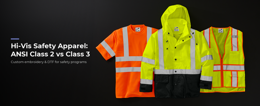 Hi-Vis Safety Apparel: ANSI Class 2 vs Class 3