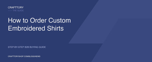 How to Order Custom Embroidered Shirts for Your Business — guide