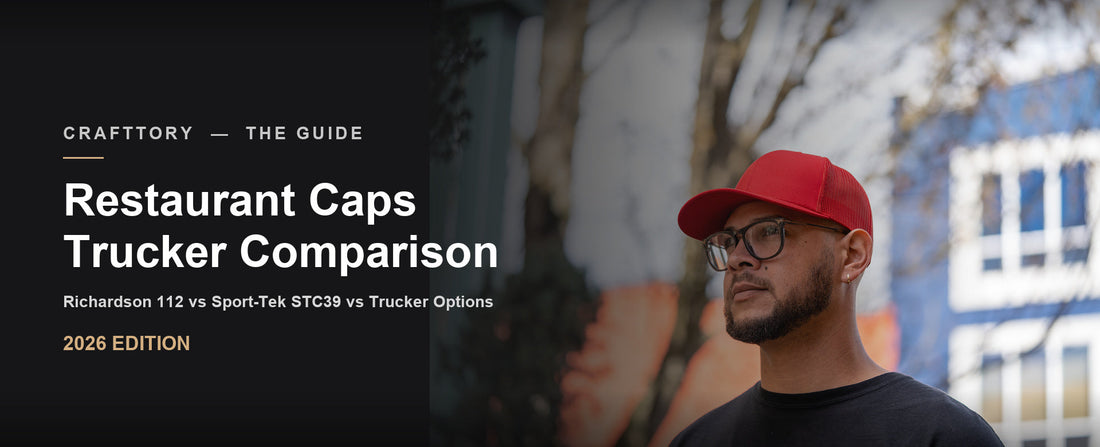 Restaurant Caps — Richardson 112 Trucker Comparison | CraftTory
