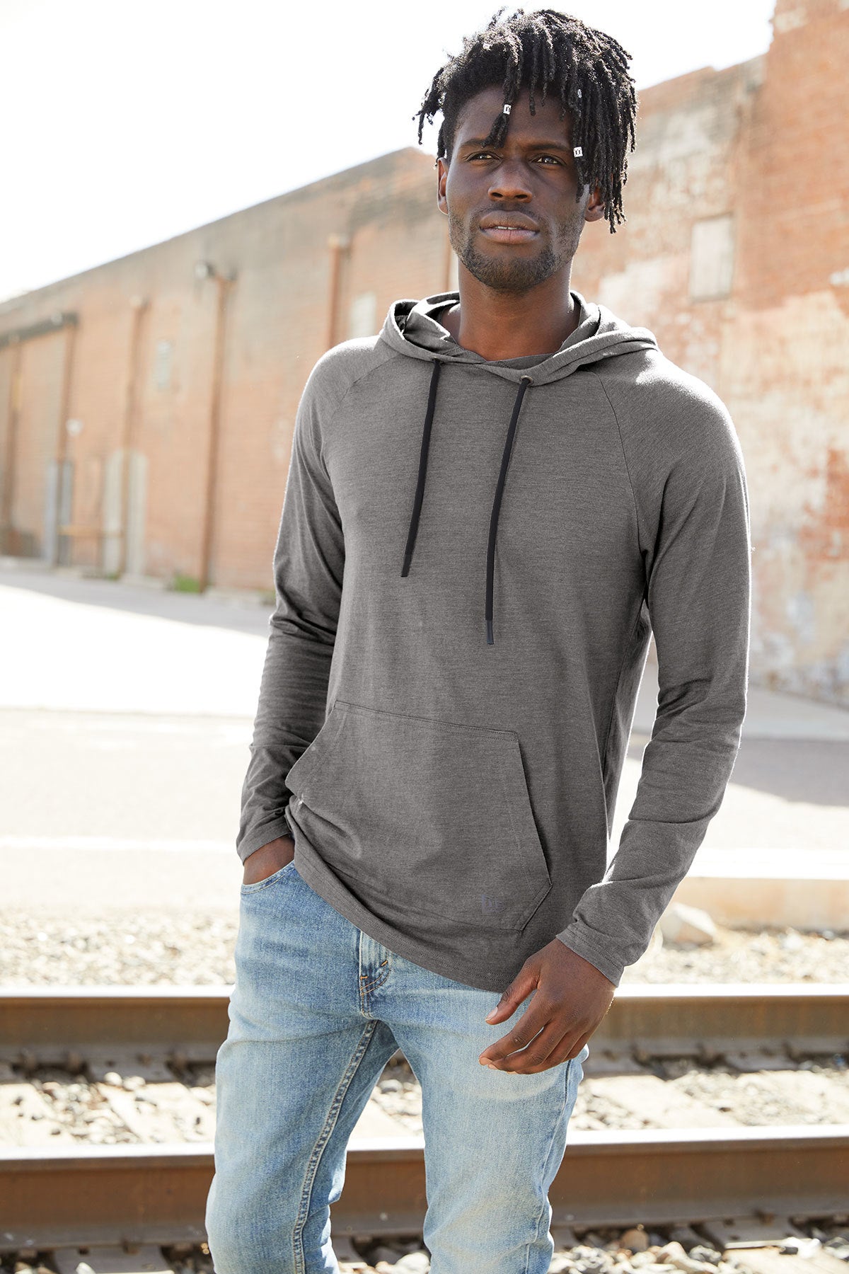 Custom Tri-Blend Pullover Hoodie | New Era® NEA137