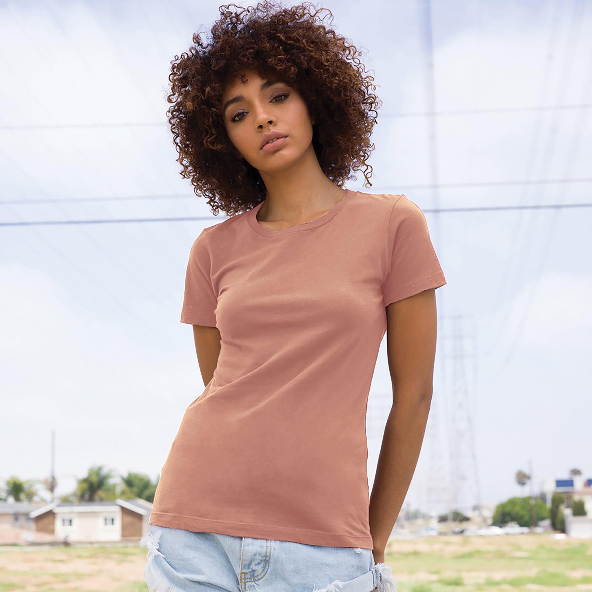 Women's Cotton Tee | Next Level® 3900 Soft