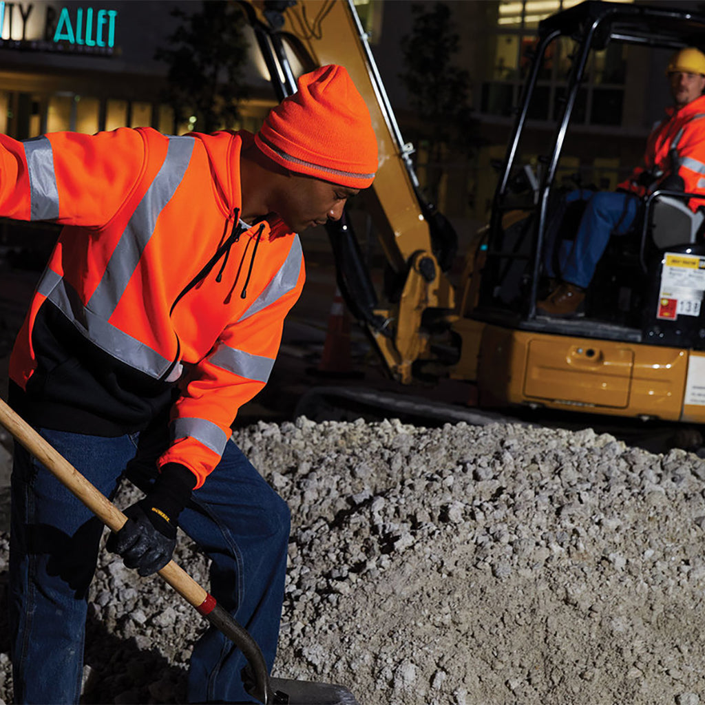 A107 Class 3 Heavy-Duty Fleece Full-Zip Hoodie | CornerStone® CSF300