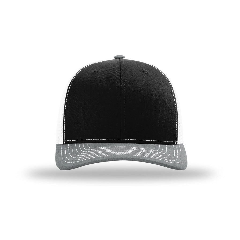 Black/ White/ Heather Grey