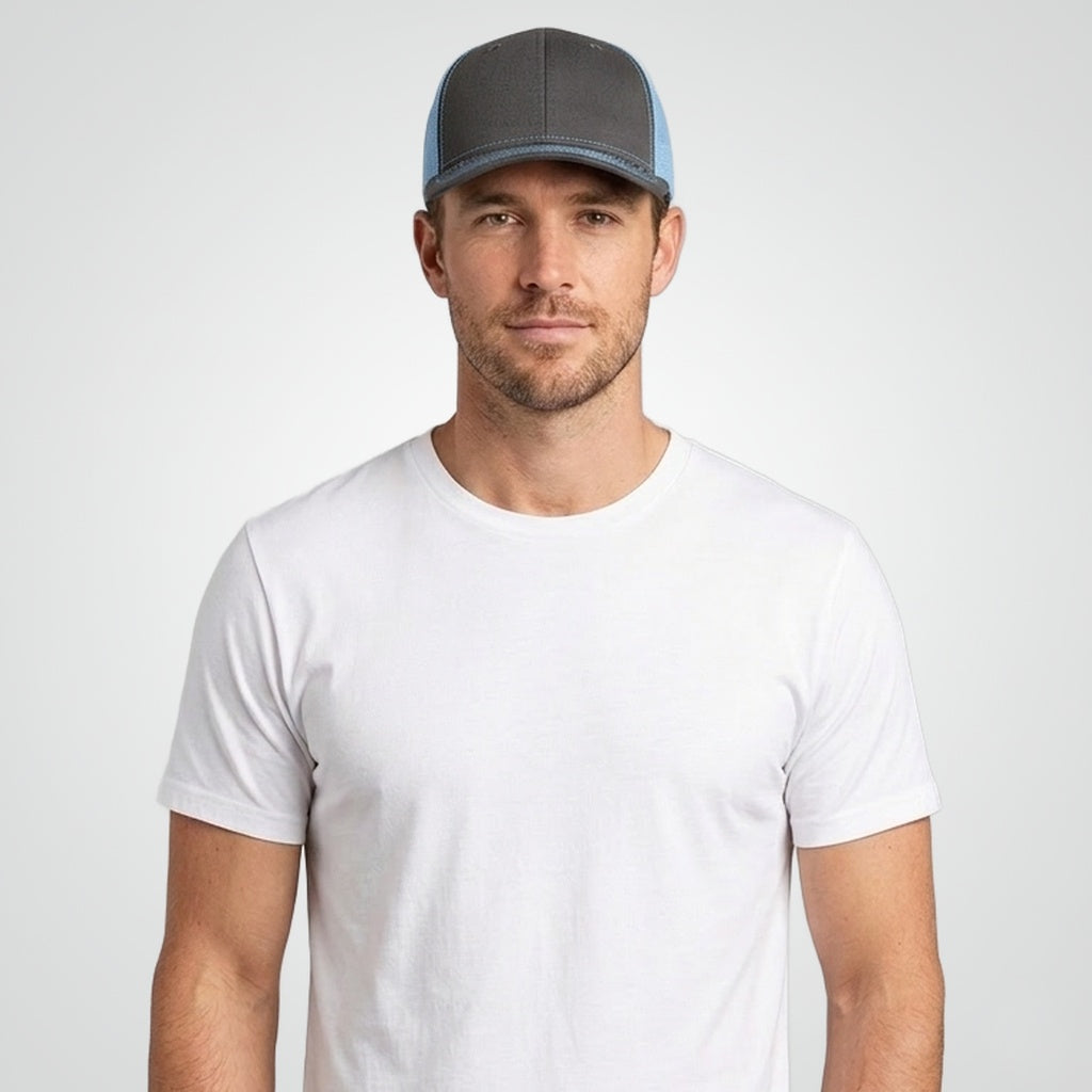 Charcoal/ Columbia Blue