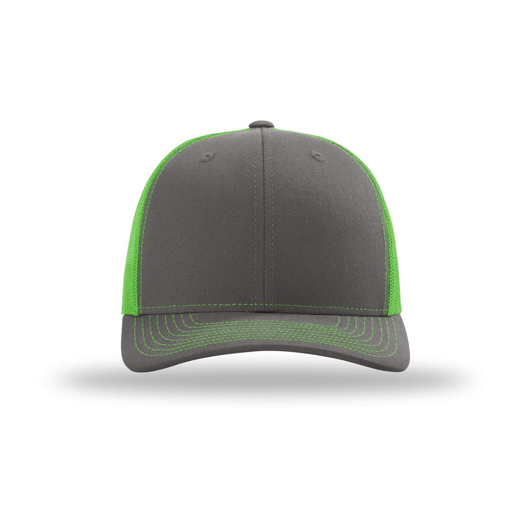 Charcoal/ Neon Green