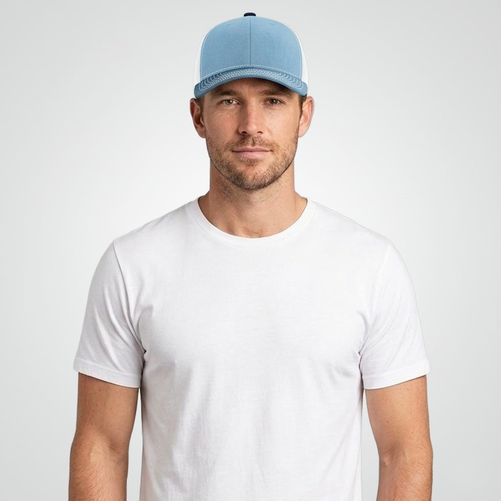 Columbia Blue/ White/ Navy