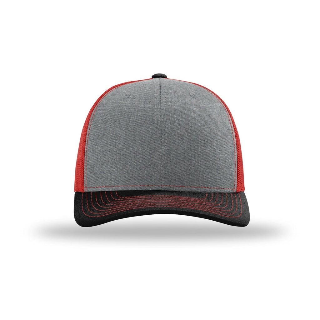 Heather Grey/ Red/ Black