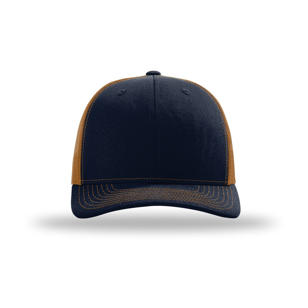 Navy/ Caramel