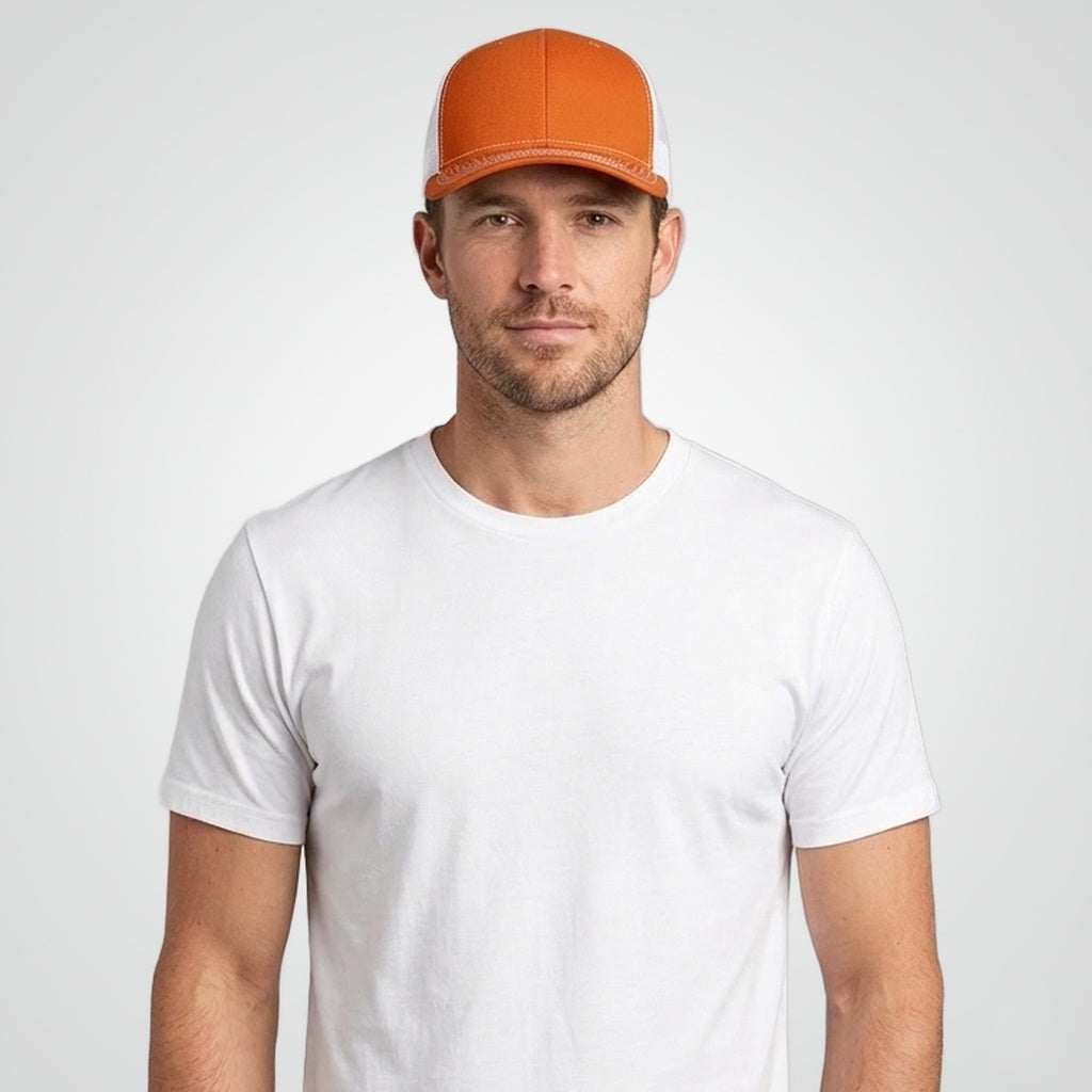 Orange/ White