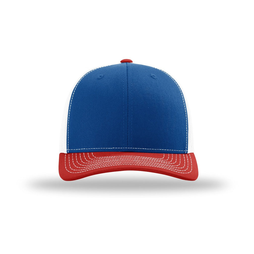 Royal/ White/ Red