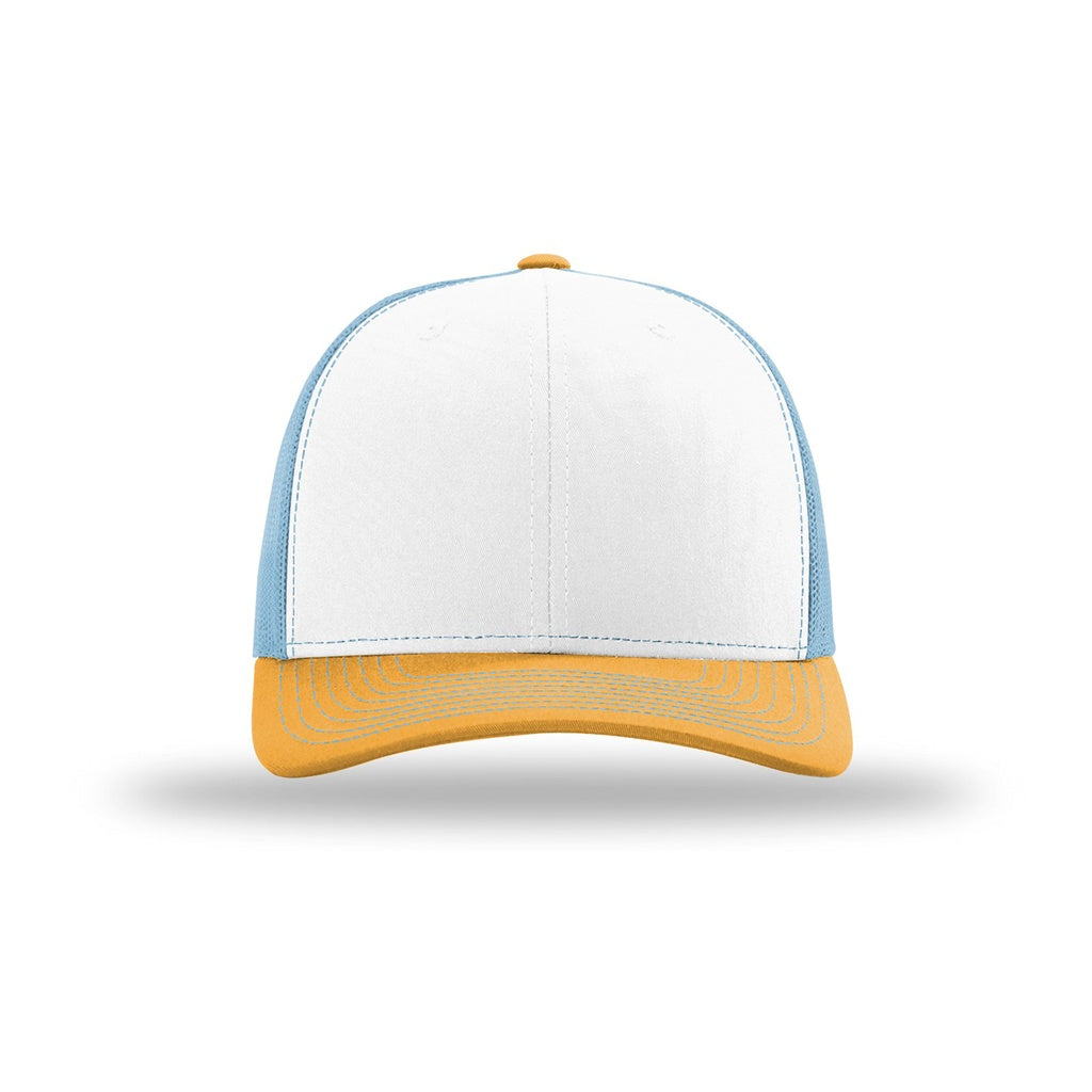 White/ Columbia Blue/ Yellow