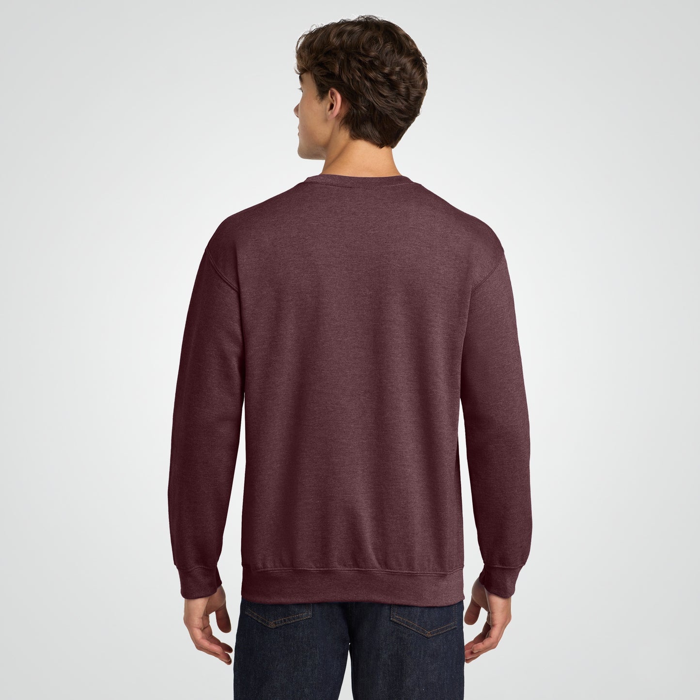 Heather Dark Maroon