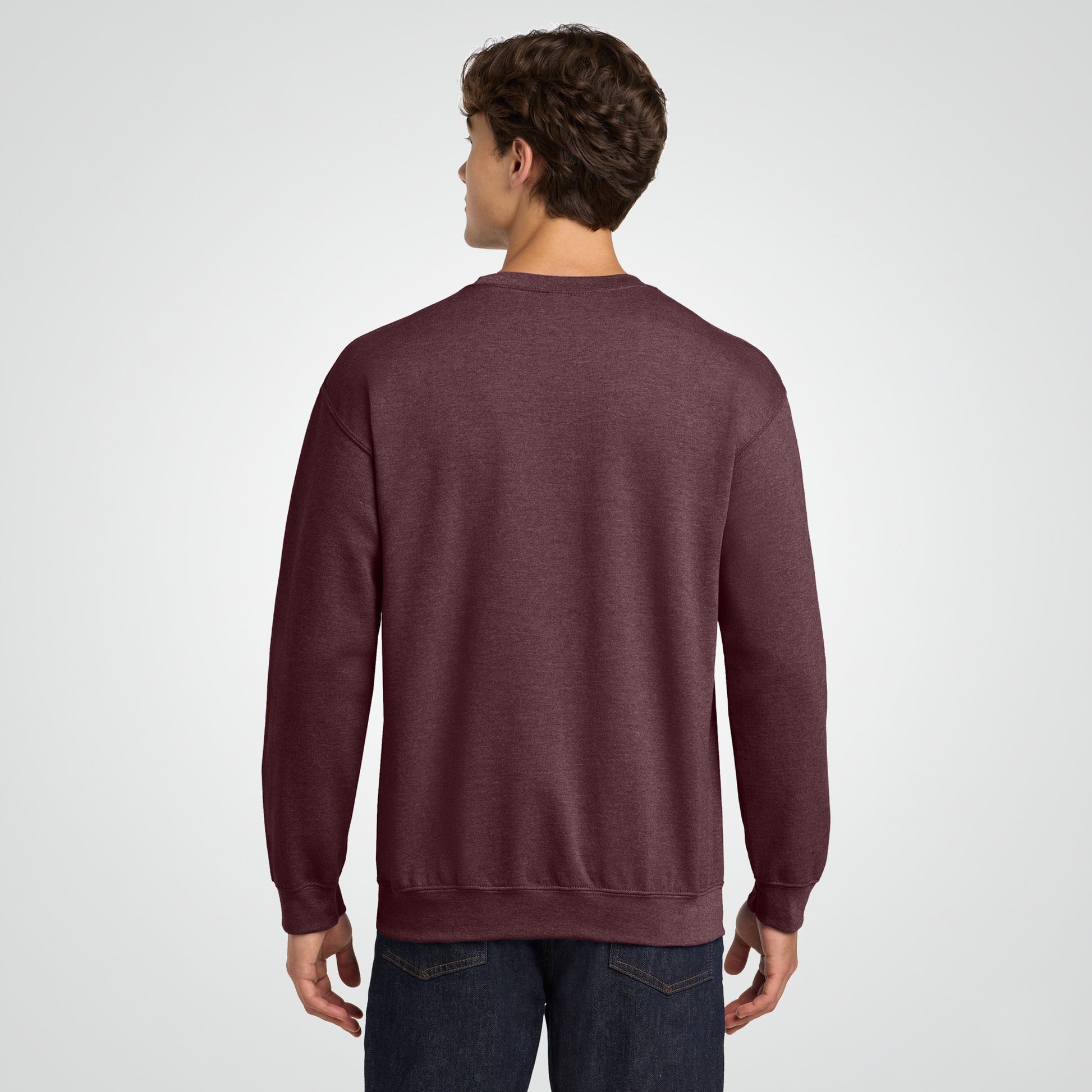 Heather Dark Maroon