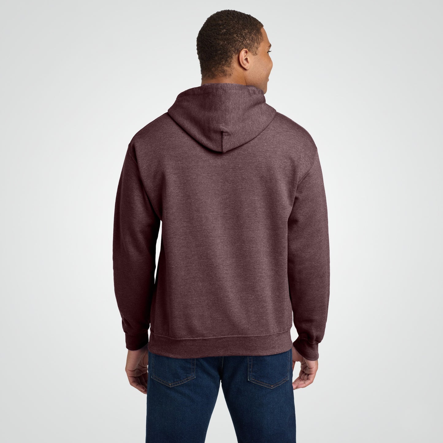 Heather Dark Maroon