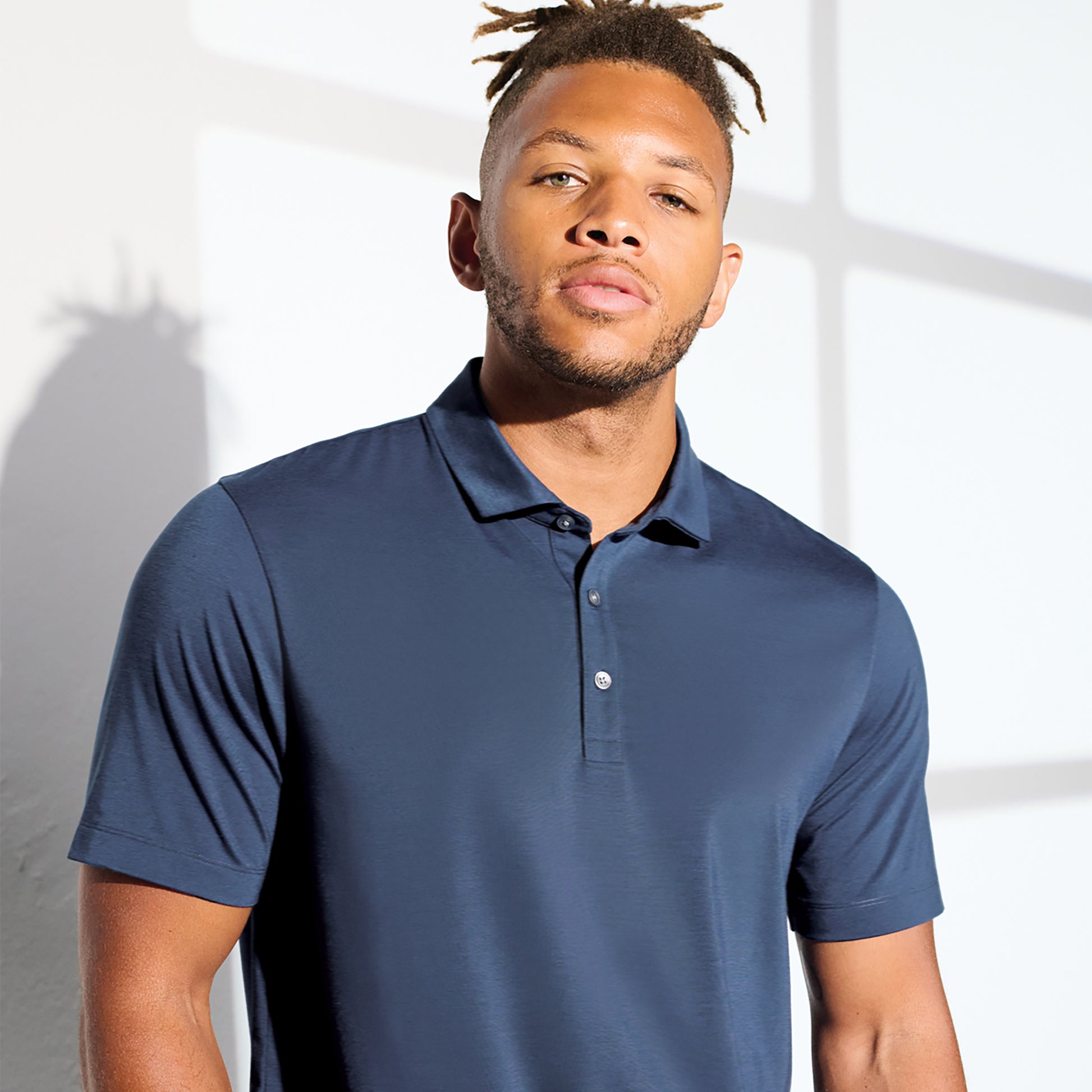 Custom Polo Shirt | Mercer+Mettle® MM1014 Stretch Jersey
