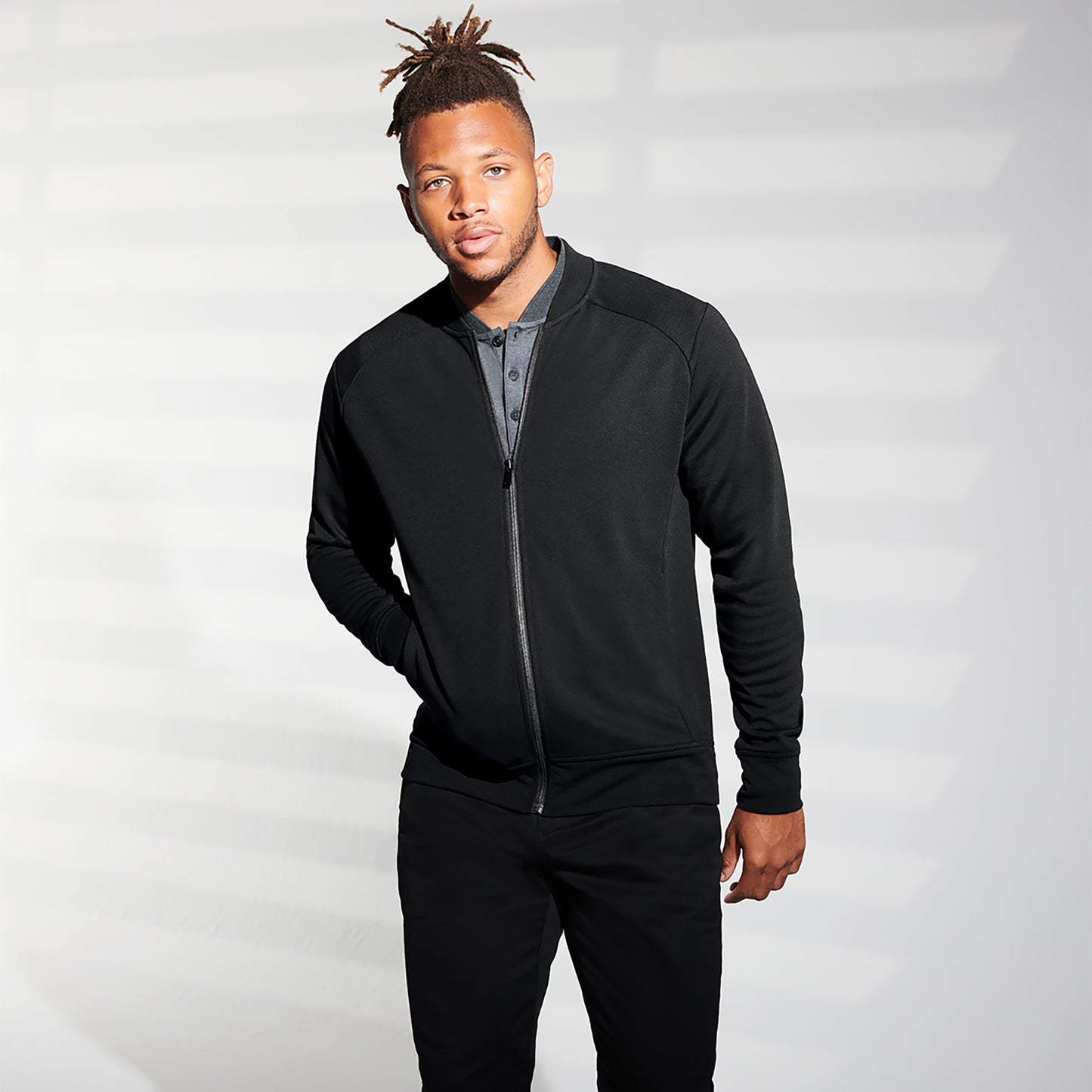 Double-Knit Bomber Jacket | Mercer+Mettle MM3000