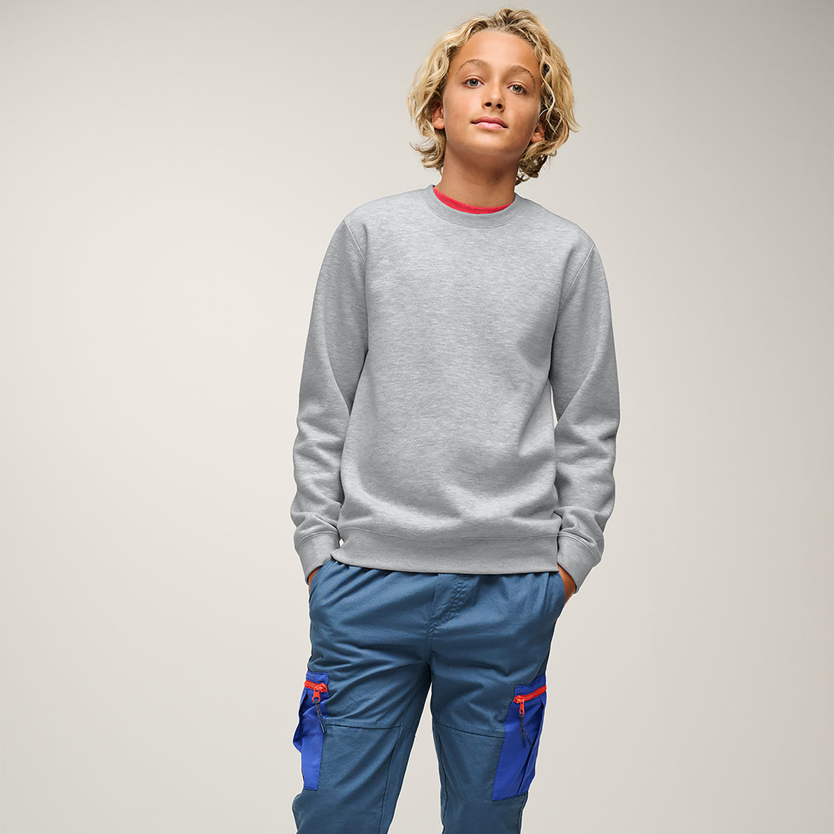 Custom Youth Fleece Crew | District® DT6104Y V.I.T.™