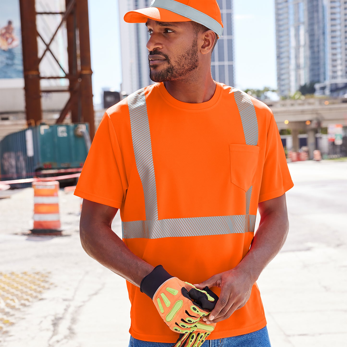 T-Shirt | CornerStone® CS204 ANSI Class 2