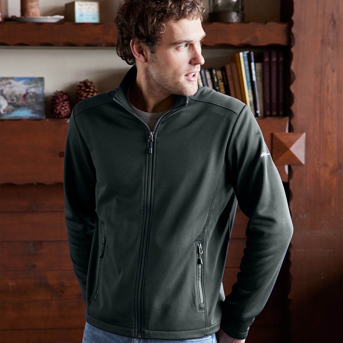 Smooth Fleece Full-Zip Jacket | Eddie Bauer EB2460