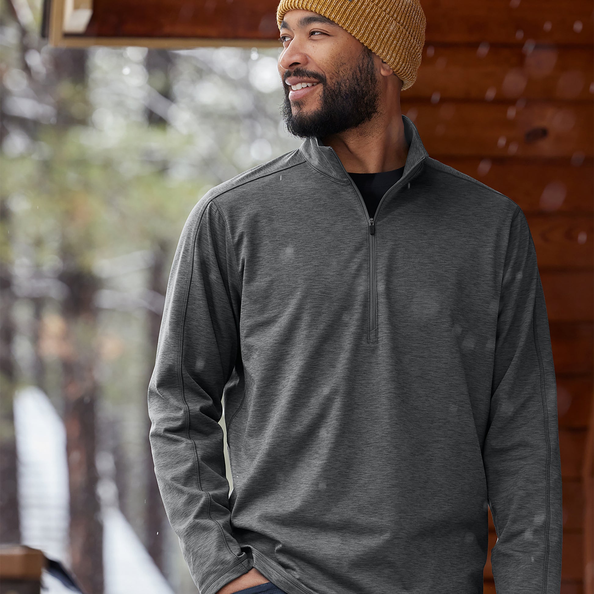 Custom UPF Quarter-Zip | Eddie Bauer Adventurer EB120