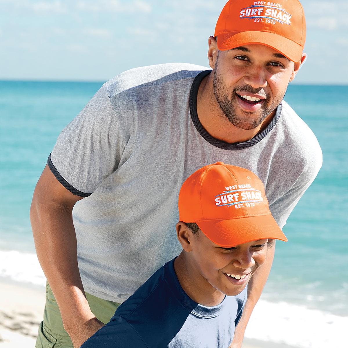 Custom Youth Cap | Port Authority® YC914 Six-Panel Unstructured Twill
