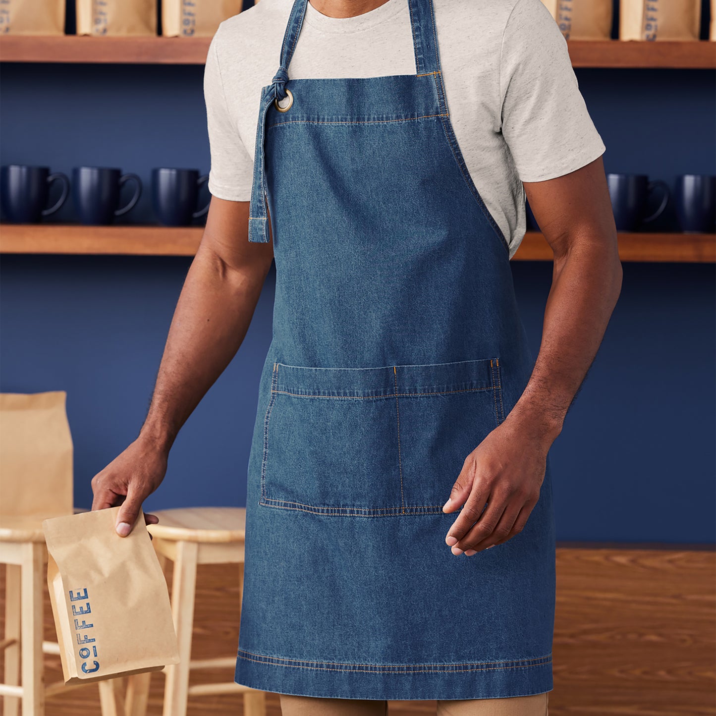 Custom Denim Apron | Port Authority® A901