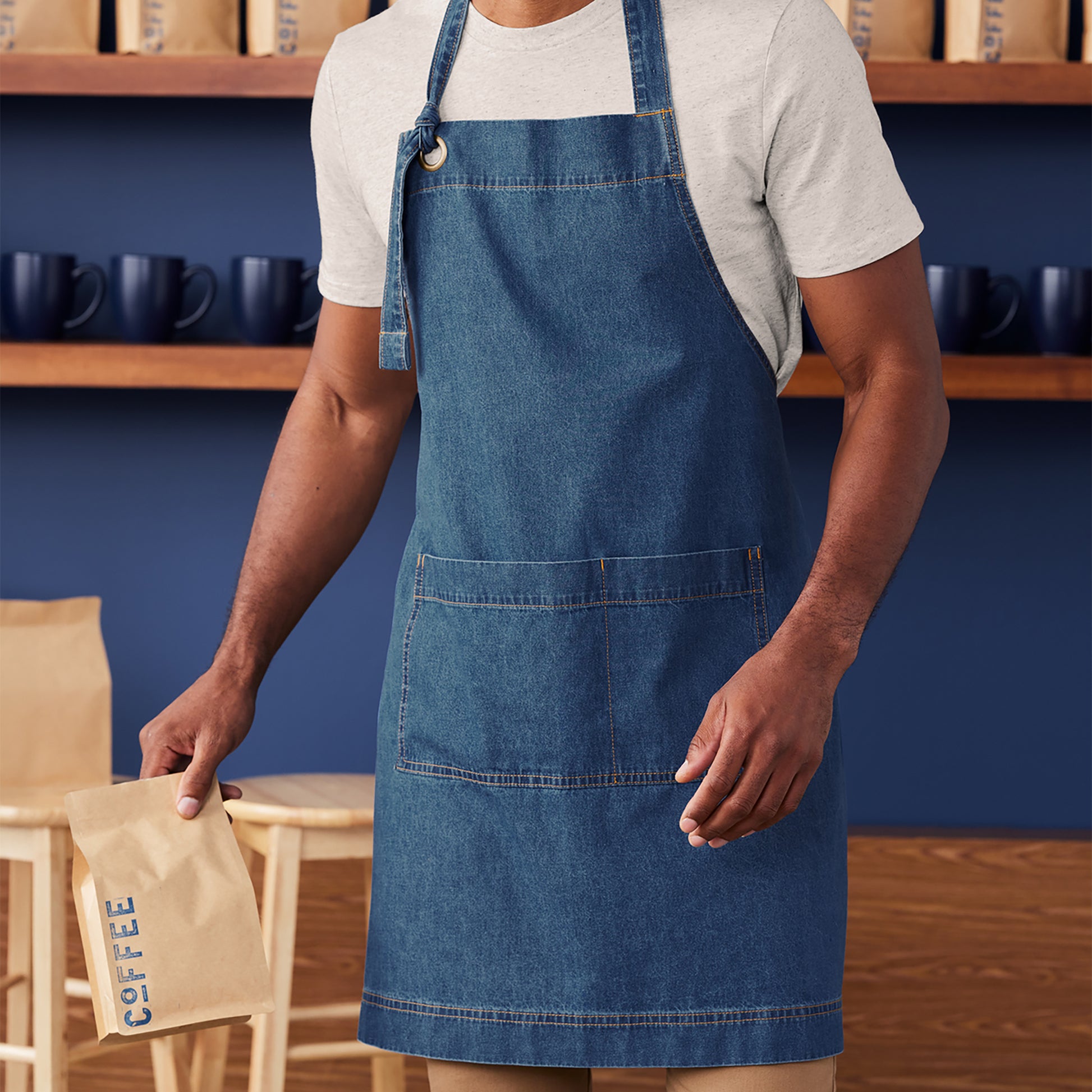 Custom Denim Apron | Port Authority® A901