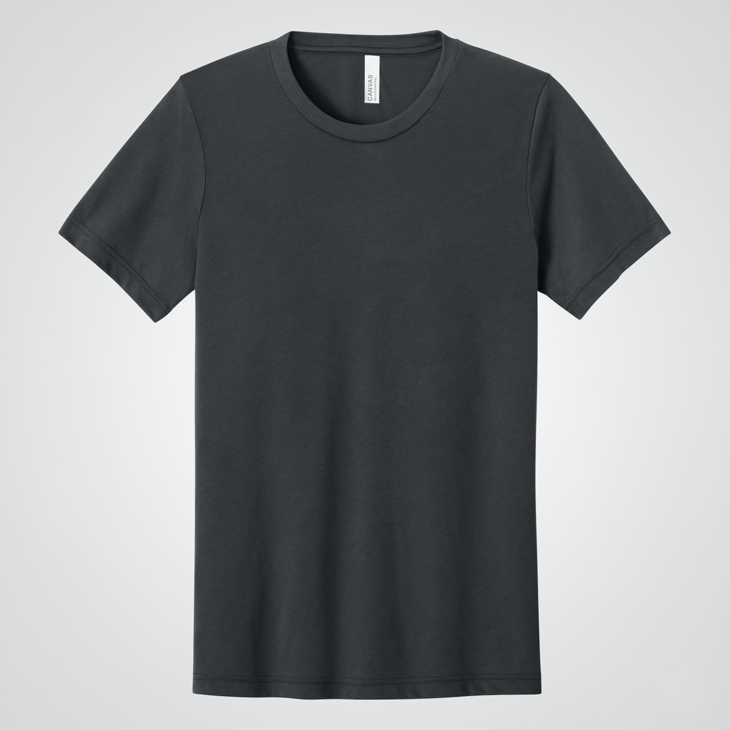 Solid Dark Grey Triblend