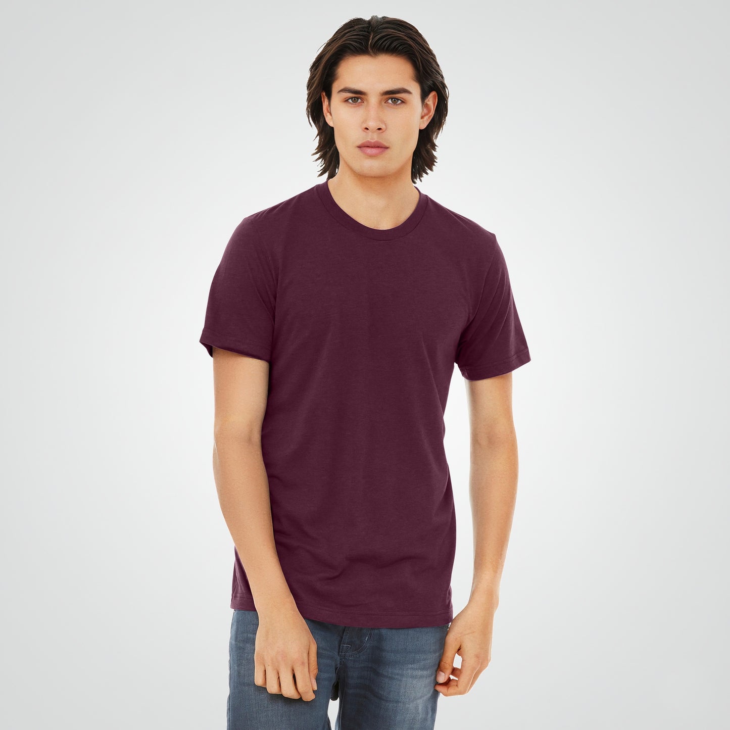 Solid Maroon Triblend