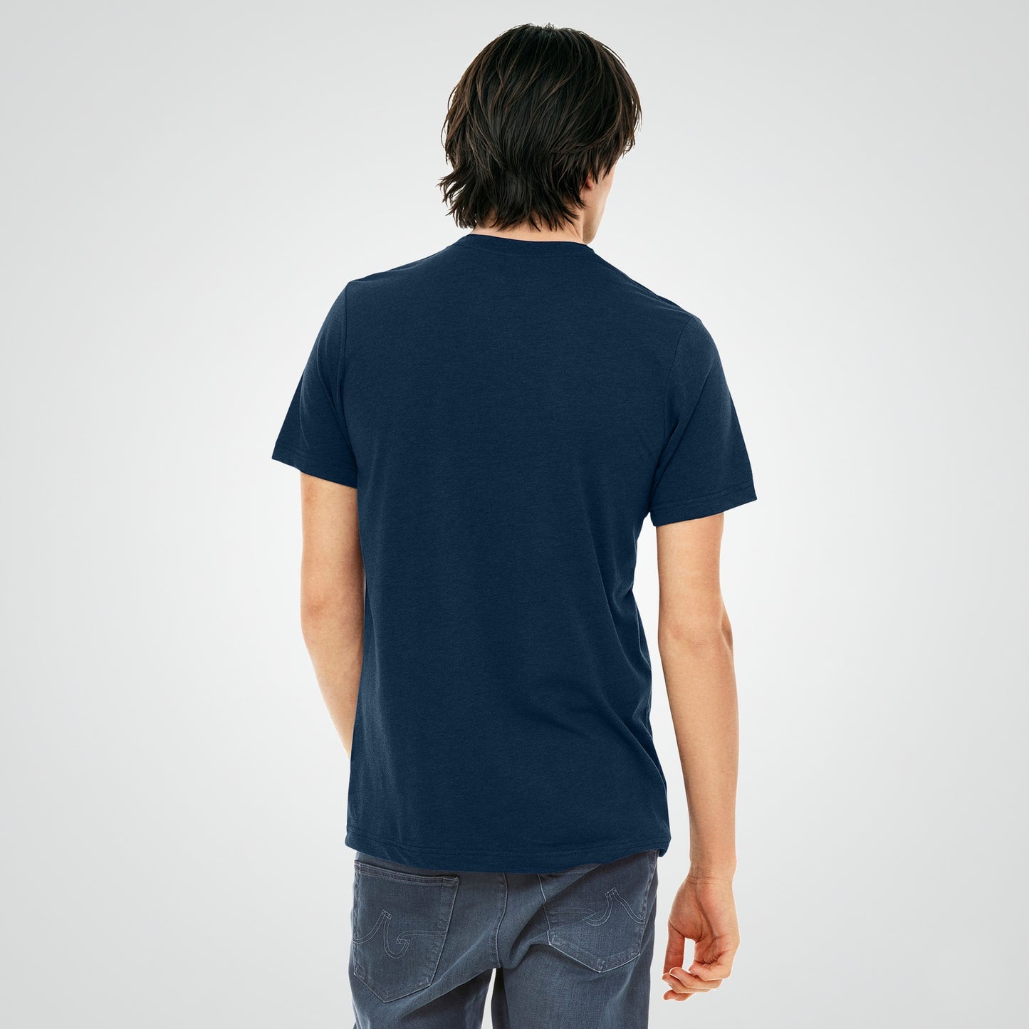 Solid Navy Triblend