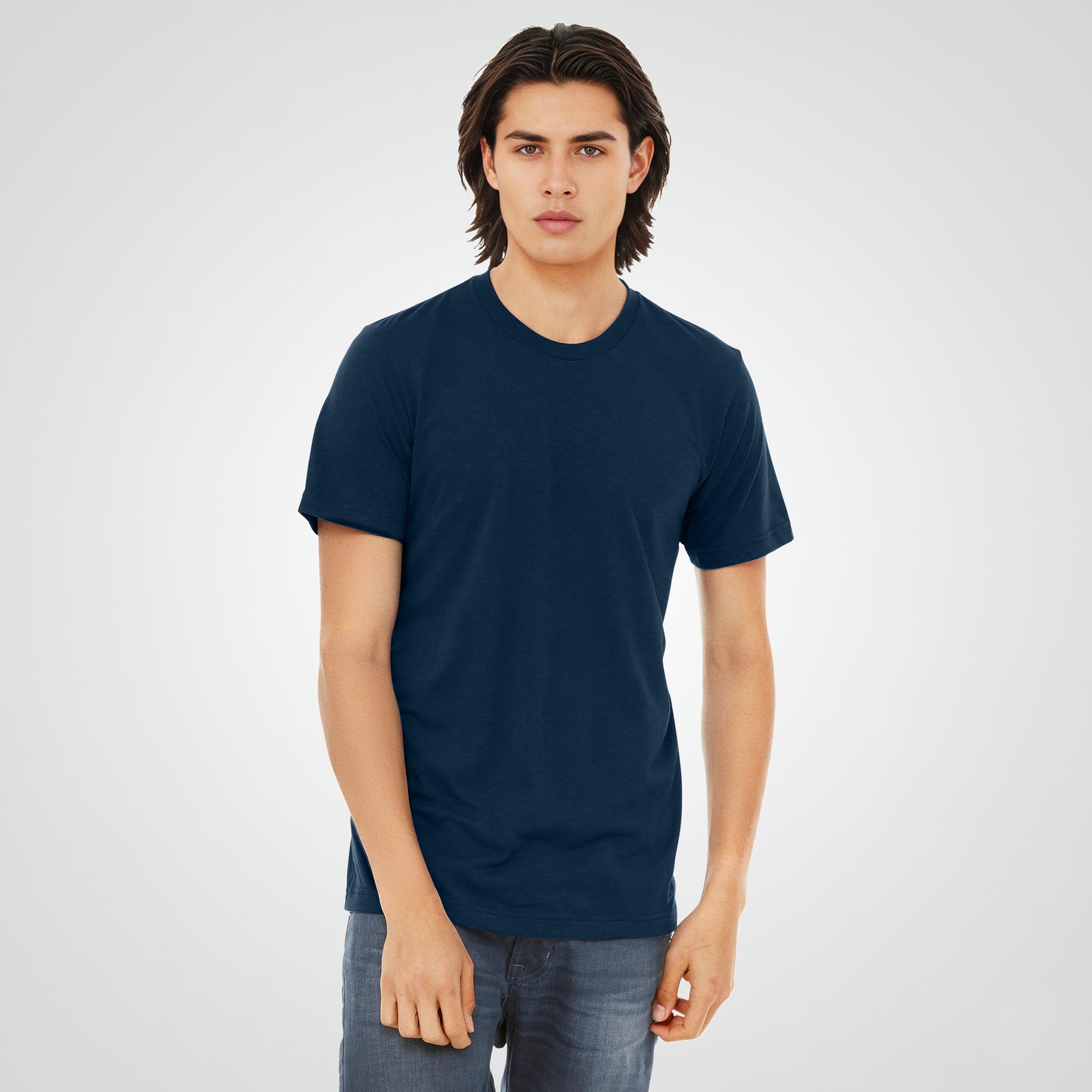 Solid Navy Triblend