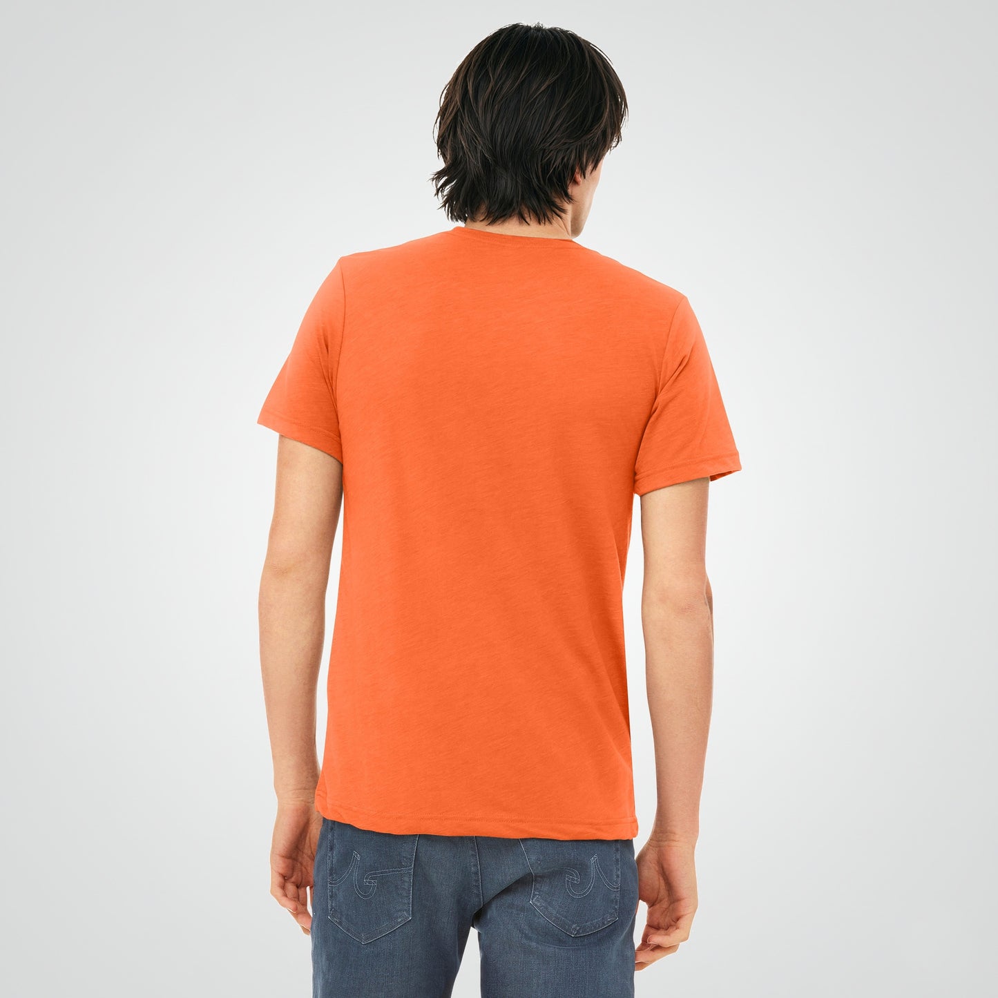 Solid Orange Triblend