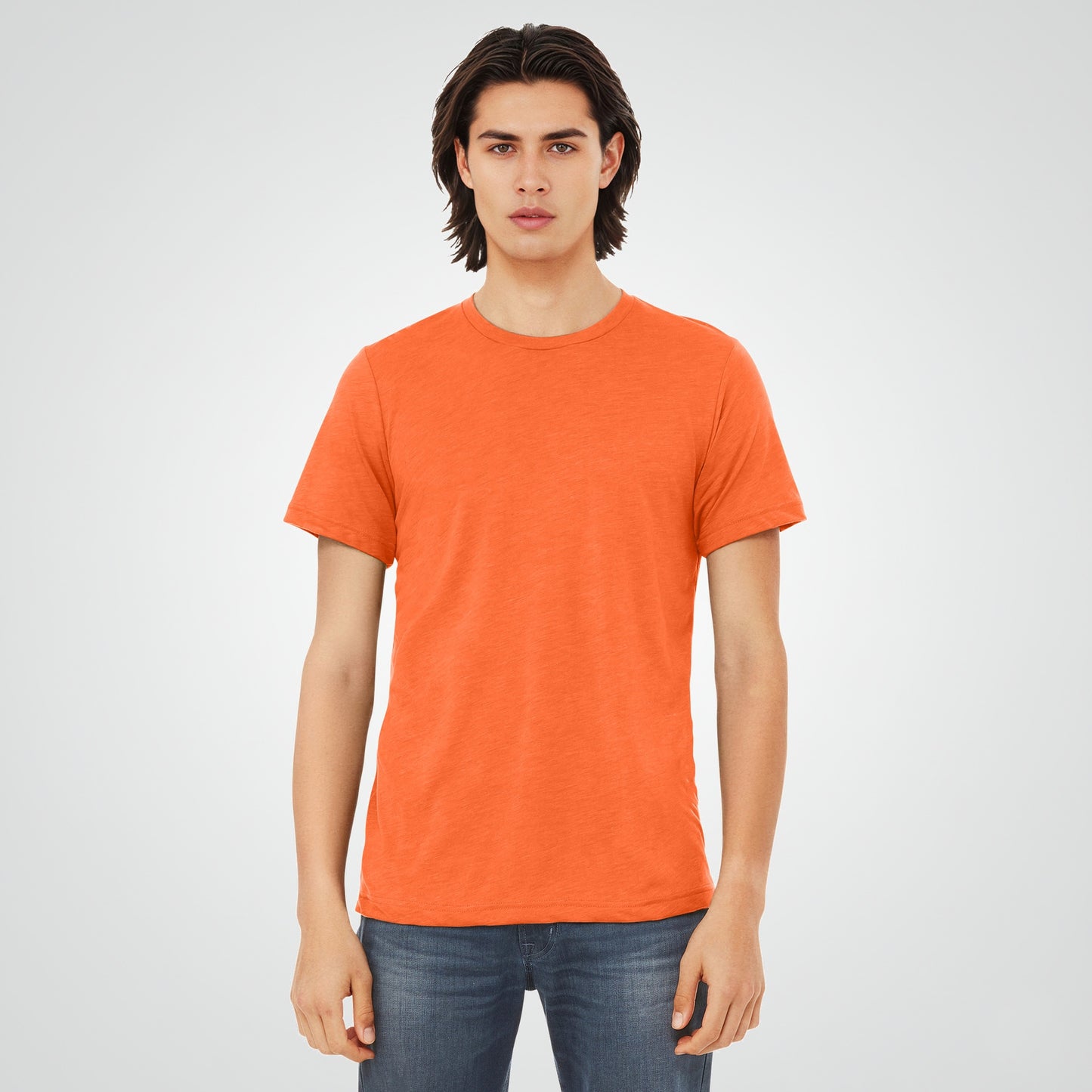 Solid Orange Triblend