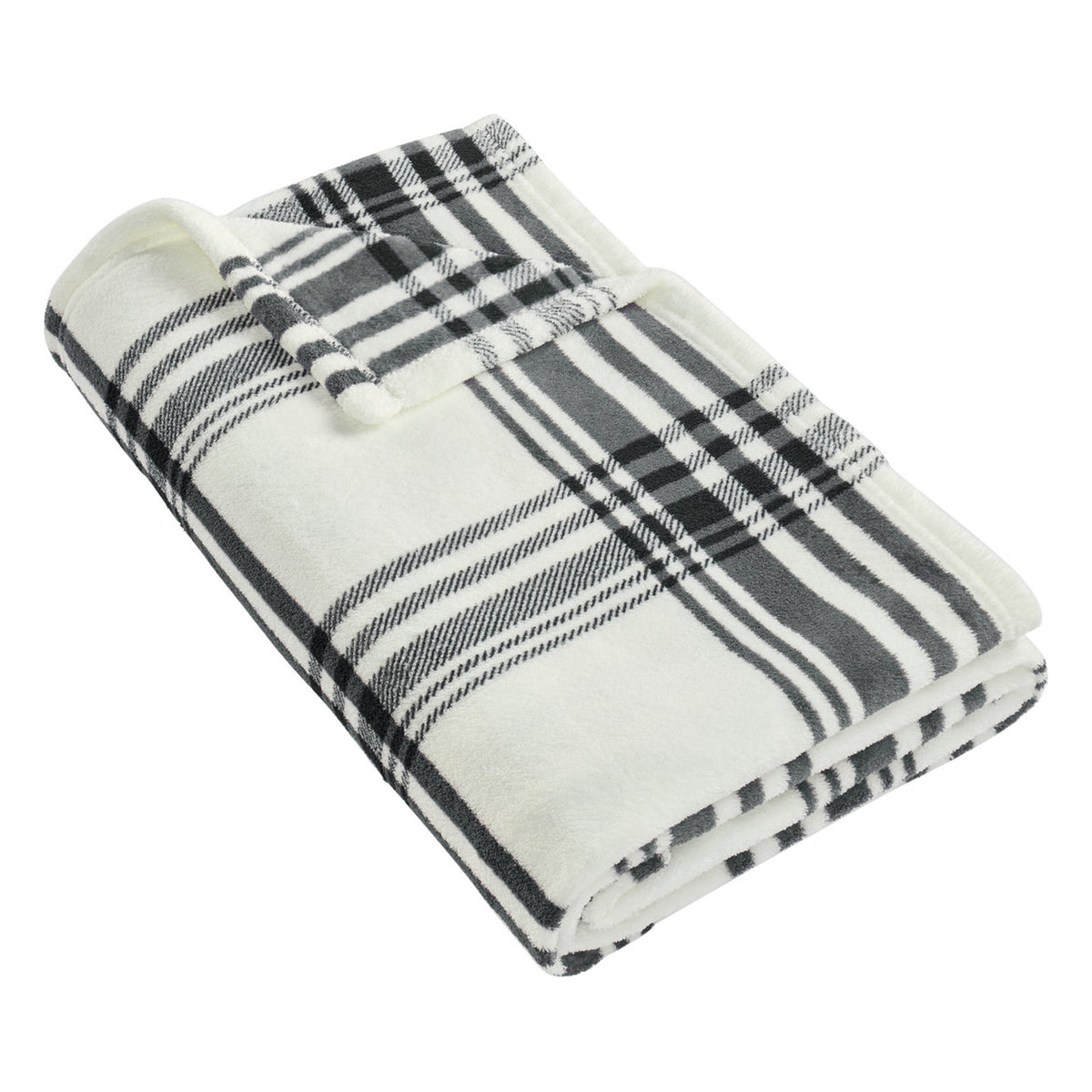 Black/ White Plaid