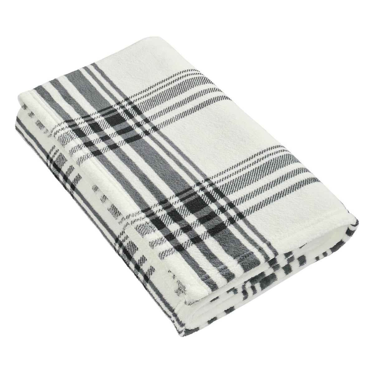 Black/ White Plaid
