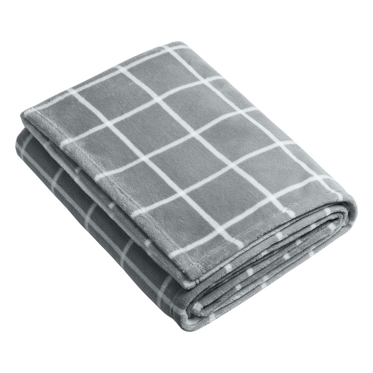 Gusty Grey/ Marshmallow Check