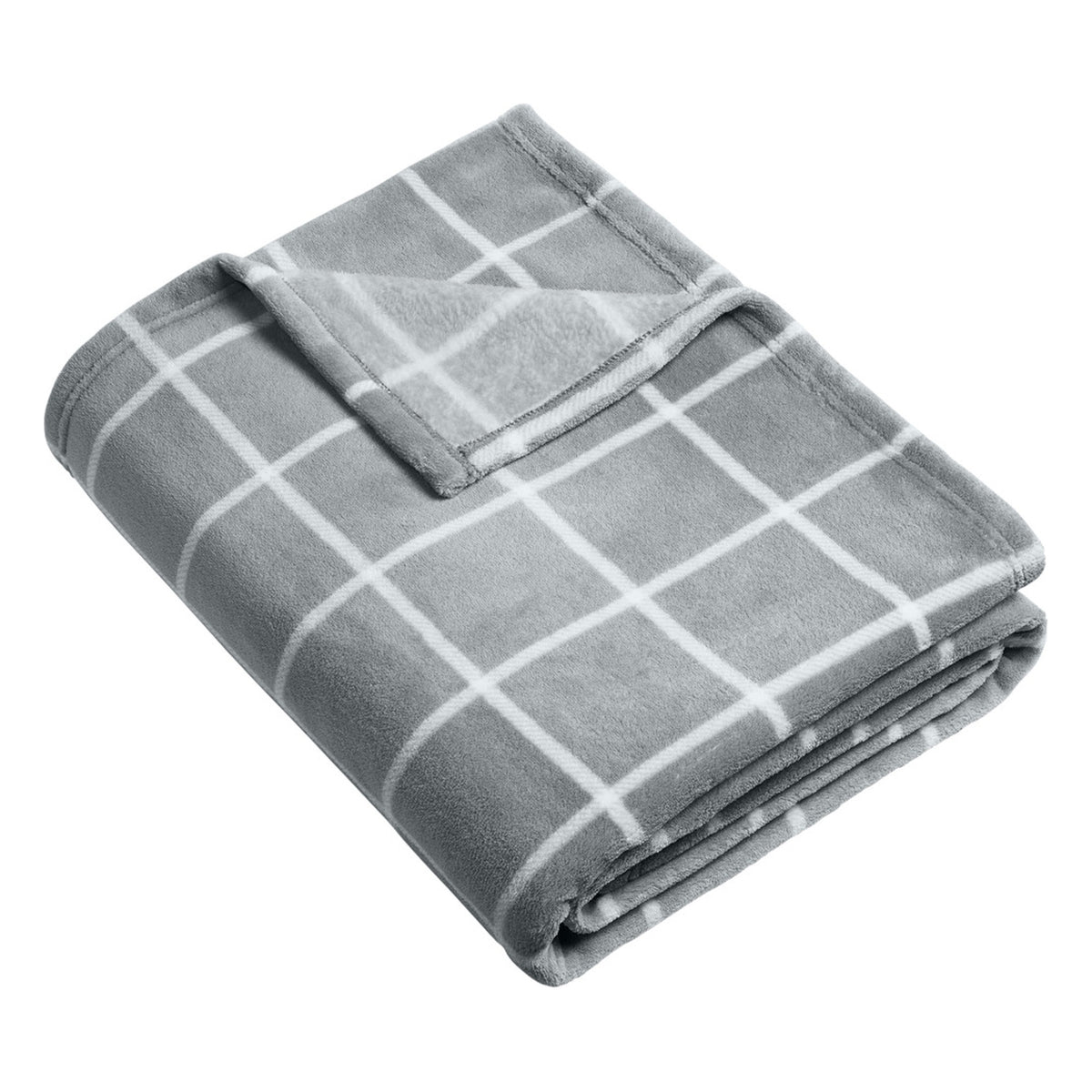 Gusty Grey/ Marshmallow Check
