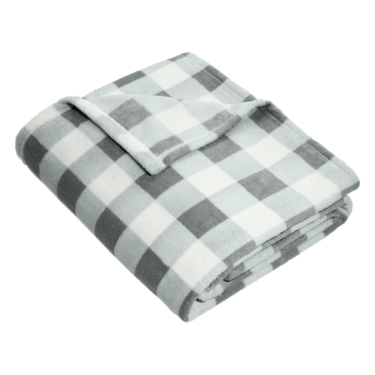 Marshmallow/ Monument Grey Check