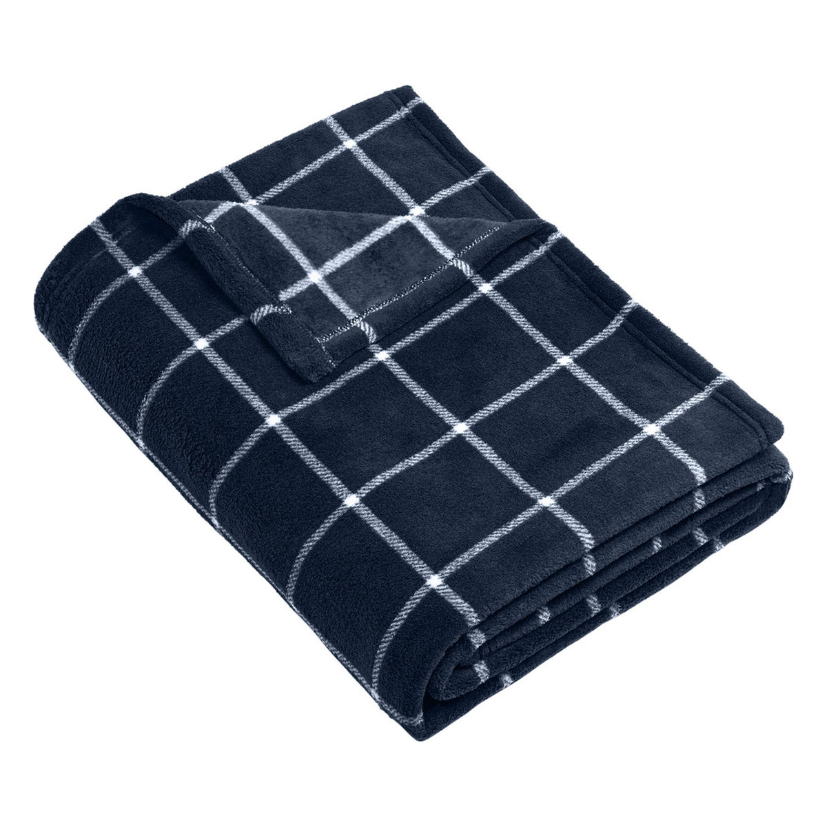 River Blue Navy/ Marshmallow Check