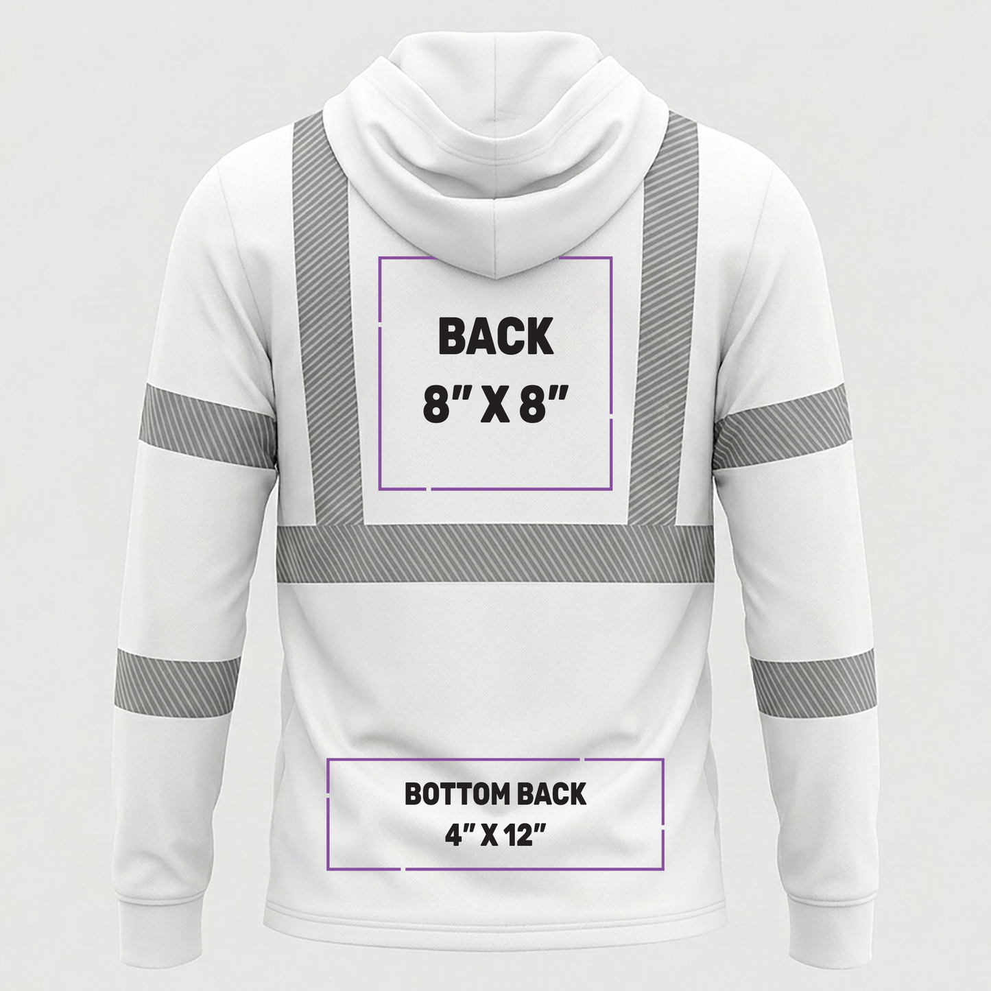 ANSI 107 Class 3 LS Segmented Tape Hooded Tee | CornerStone® CS208