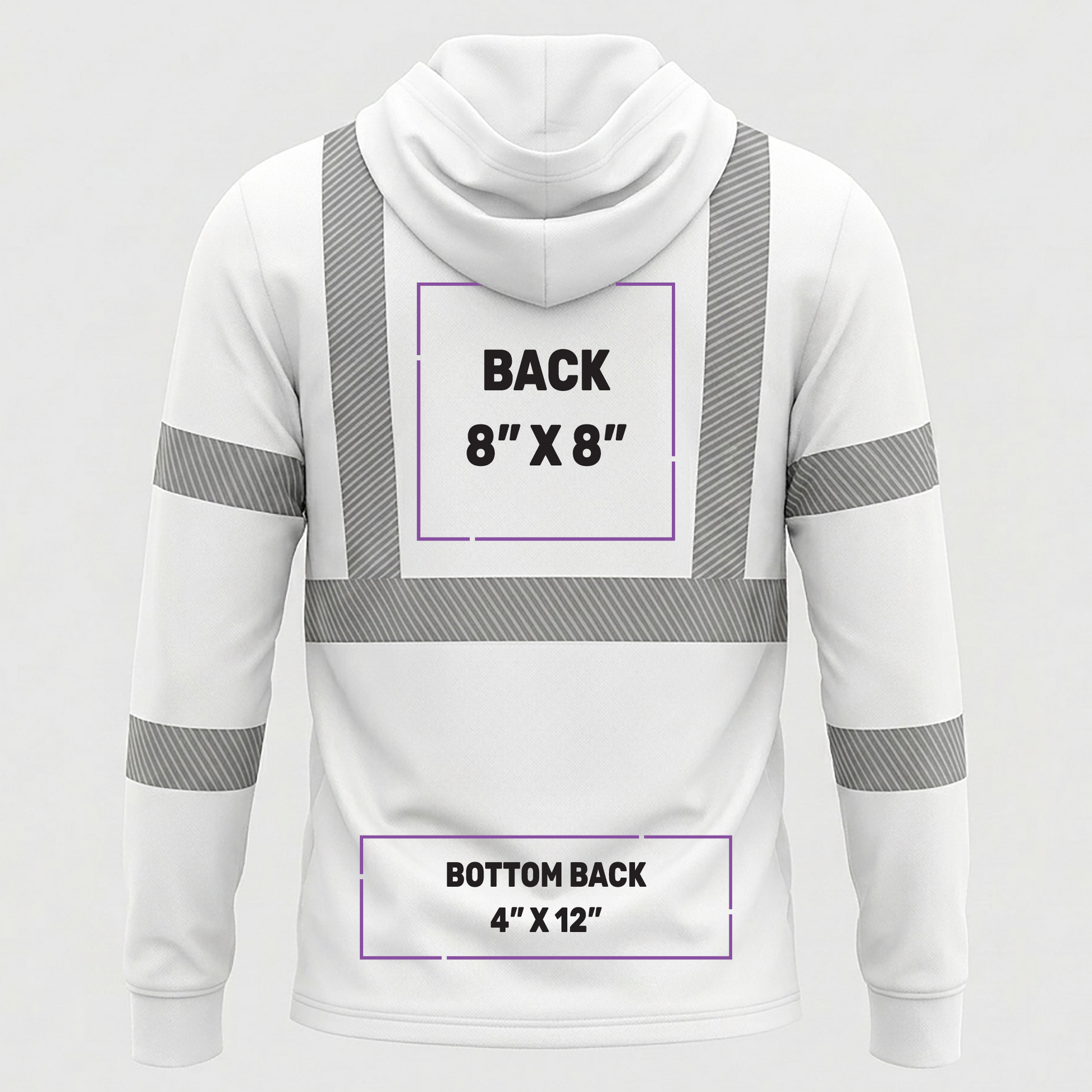 ANSI 107 Class 3 LS Segmented Tape Hooded Tee | CornerStone® CS208