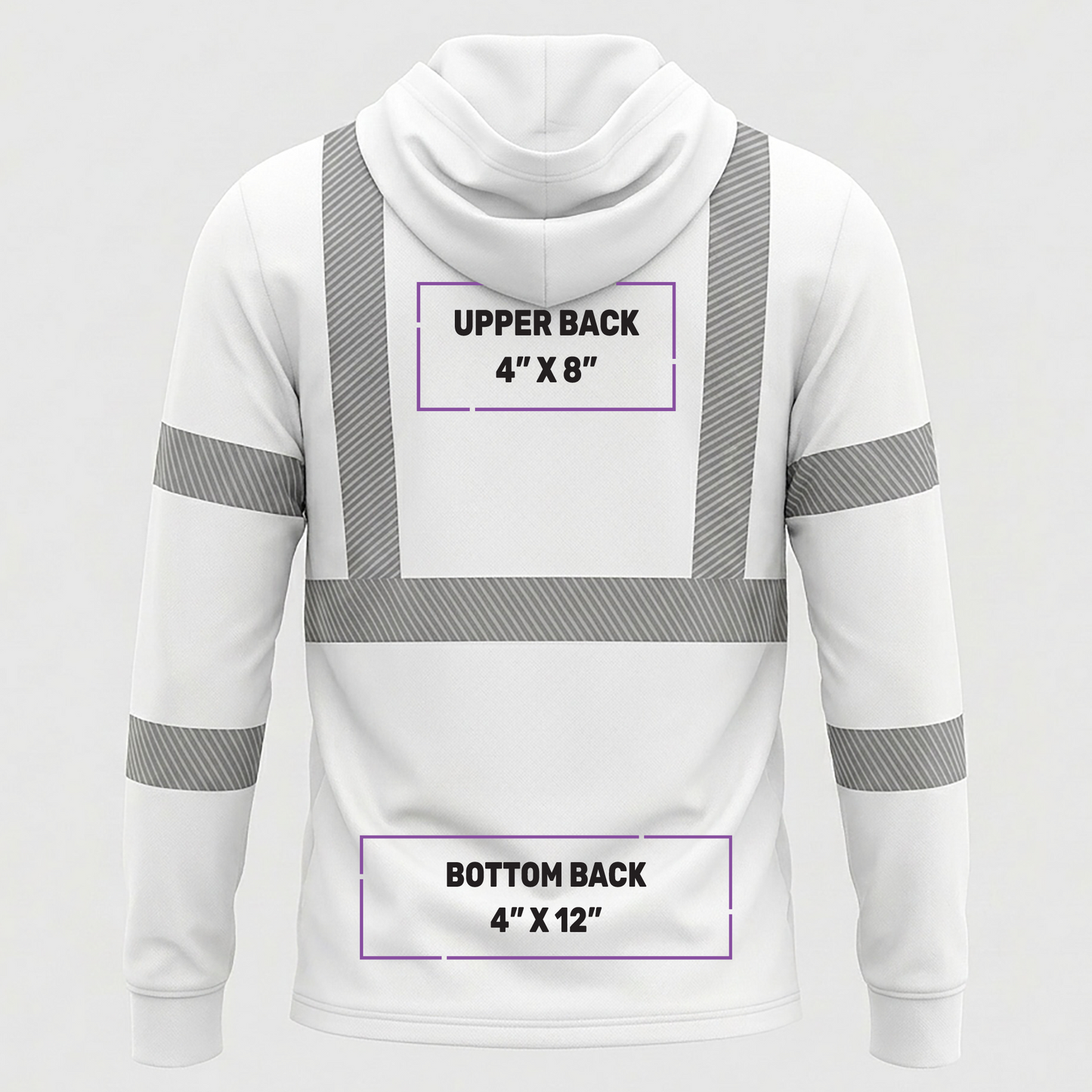 ANSI 107 Class 3 LS Segmented Tape Hooded Tee | CornerStone® CS208