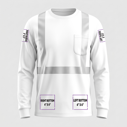 Long Sleeve T-Shirt | CornerStone® CS401LS ANSI Class 2