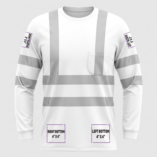 Long Sleeve T-Shirt | CornerStone® CS409 ANSI Class 3